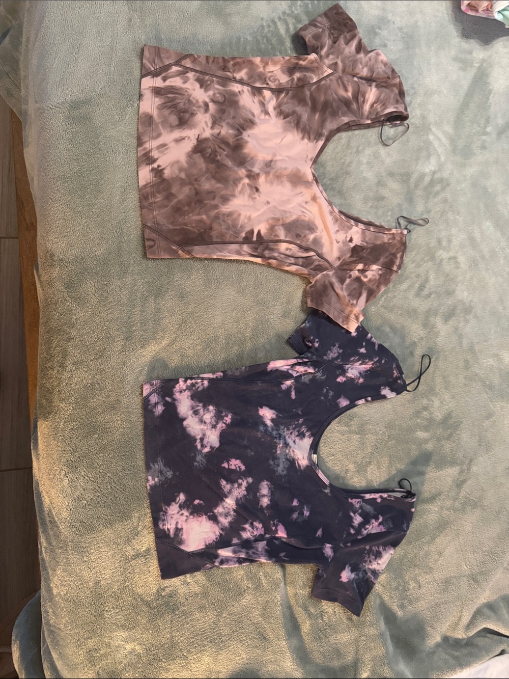 Two Lululemon align tees size 2